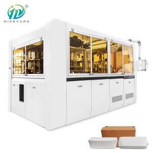 12kw Fully Automatic High Speed Disposable Paper Box Making Machine