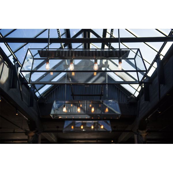 LED Bulb Filament Gloden 400 Lumen Ra 80 30000 Hours 2 years Warranty E27 Base Glass Retro Western Northern European