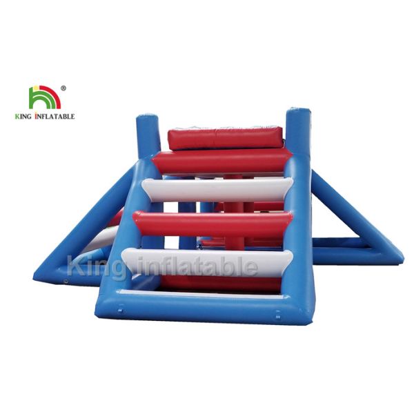 50 x 35m Red Amusement Inflatable Water Parks With 2 Years Warranty