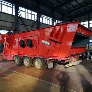 11KW Mining Vibrating Screen Machine 80t/H-240t/H Handling Capacity