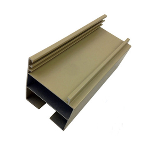 Buy 6063 Extruded Powder Coated Cream Aluminum Profiles For Windows at wholesale prices