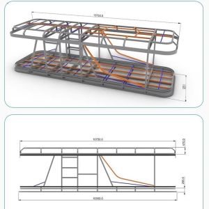 Aluminum Space Capsule Mobile Integrated House With Modern Design Style