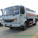 DFAC Mobile Fuel Tanker Truck For Transporting 8000Liter Large Capacity