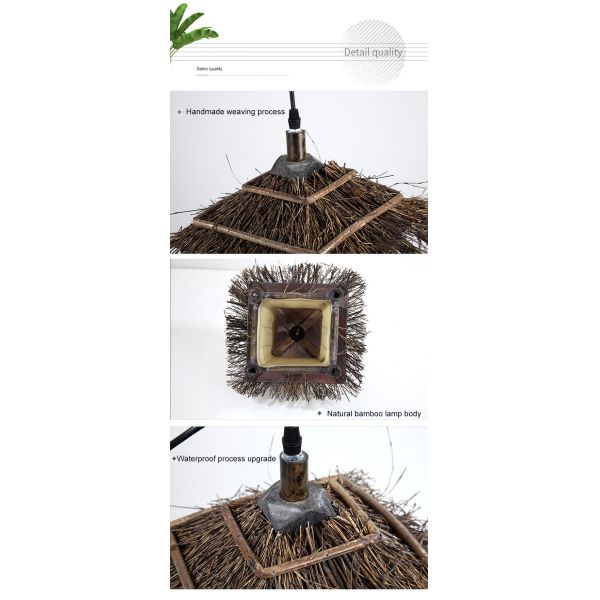 IP65 Outdoor Lamp Solar Garden Street Light Chandelier With Pole And Battery