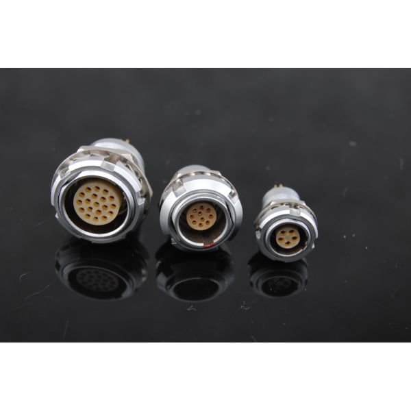 Buy ECG 1B 308 Circular Power Connector Receptacle Fixed Socket at wholesale prices