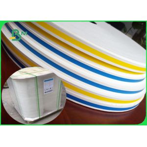 Thickness 13.5 - 15mm Environmental Protection FDA Straw Paper In Roll