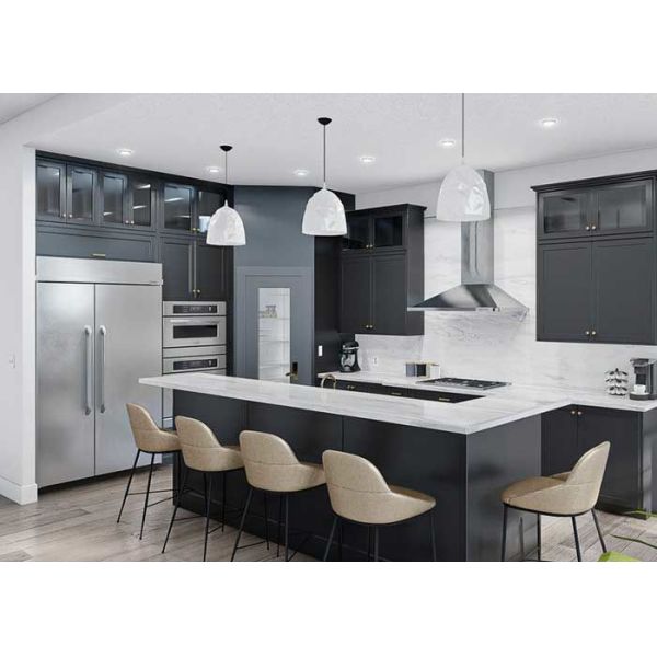 AS/US Light Gauge Steel Frameing Prefabricated Homes Luxury Modern Prefab Villa Single Family Homes