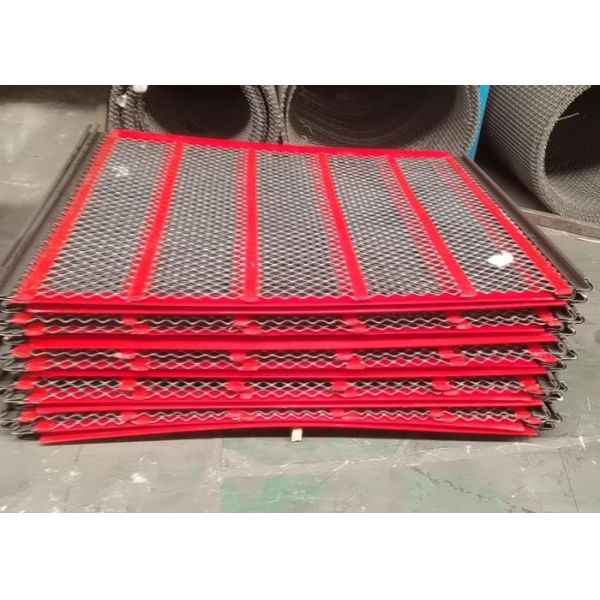 Flex Anti Clogging Self Cleaning Screen Mesh Panels Resistant Abrasion Wear And