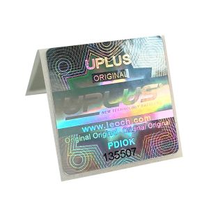 Customized Waterproof Anti Counterfeit Sticker With Security Features Qr Code