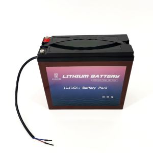 China ECOLTO-T2407 LTO Battery Pack 24V 7.8Ah Lithium Titanate LTO Battery on sale