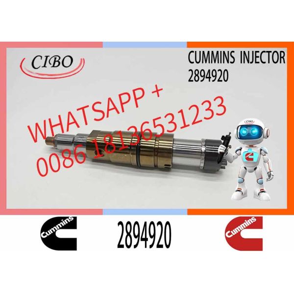 ISX15 Fuel Injector Brand New Injector Body Brand New and 100% Tested Xpi diesel Injector 2872405 2897320 2894920