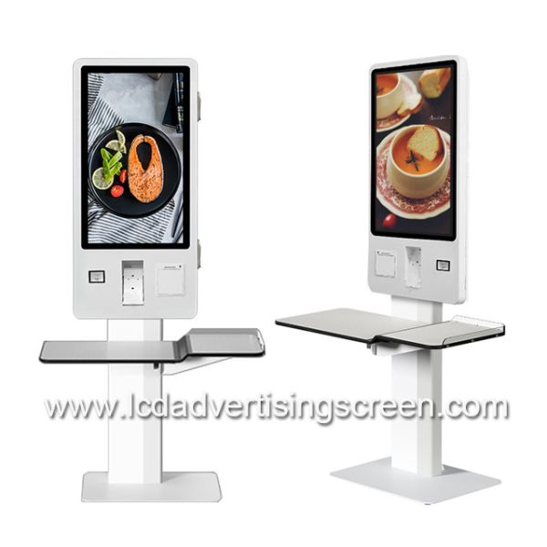 Buy 32" Interactive Capacitive Touch Self Service Kiosk For Restaurant at wholesale prices