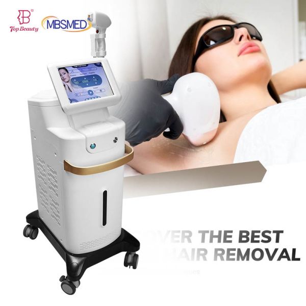 T&B Professional Ice 808nm Diode Laser Device 4 Wavelength 755 808 940 1064 Diode Laser Hair Removal Machine
