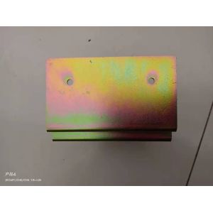 Polishing Process Color Plated Metal Sheet Metal Stamping Parts for White Finish