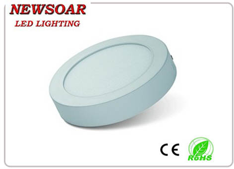 LED panel light made of die casting aluminum frame, PC diffuser plate, IC smart