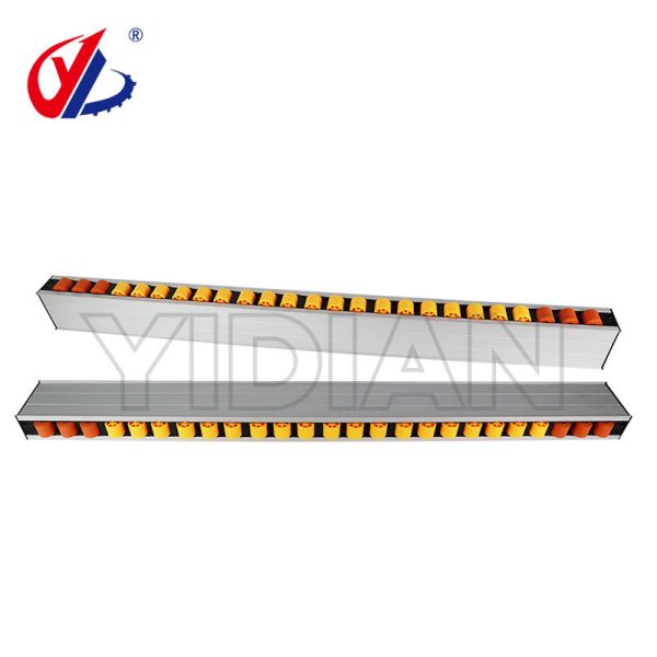Buy Aluminum Roller Track for Edgebander with Plastic Rubber Rollers at wholesale prices