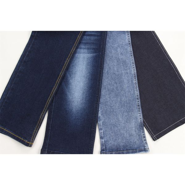 Hot sell 9.5 oz high stretch warp slub denim fabric for jeans