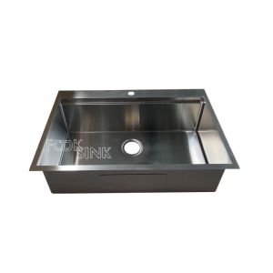 China 33 Inch Topmount Kitchen Workstation Sink Stainless Steel All In One on sale