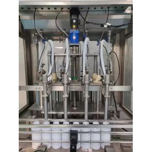 Liquid Cosmetic Filling Machine 20-50BPM Multi Head