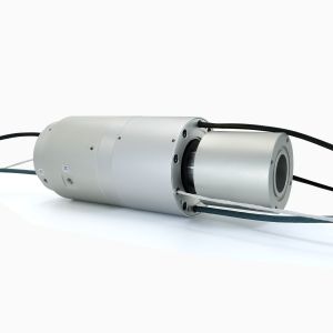 Integrating 100M Ethernet and 3-passage Air Rotary Joints with Dual Pressure