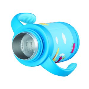 3in1 Step Double Wall Stainless Steel Vacuum Baby Bottles 350ml