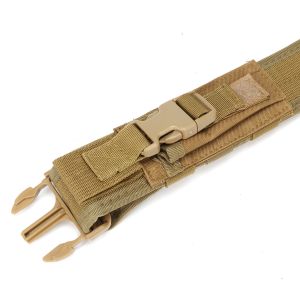 Nylon Quick Release Buckle Military Belt Fast Removal For Tactical And Outdoor