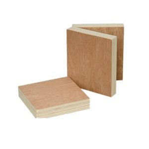 WBP 680kg/M3 Laminated Bintangor Plywood Double Sided