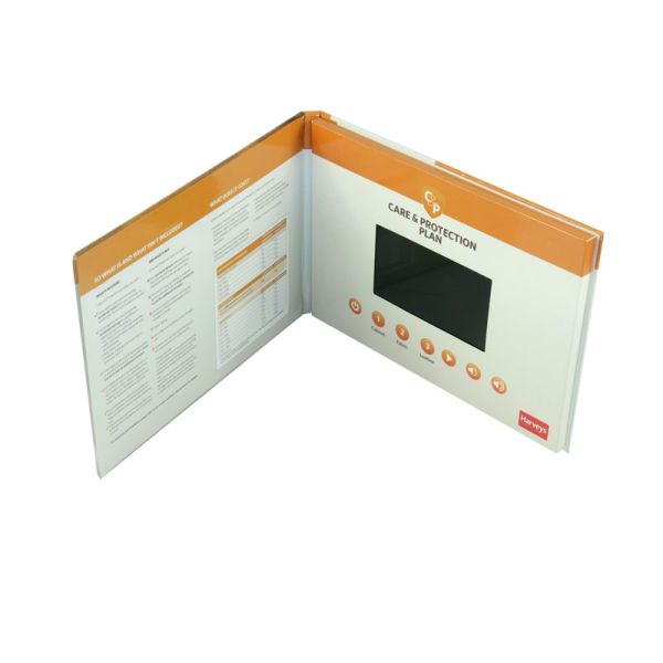 TFT manufacturer 5 inch landscape A5 ips Lcd Promotional Business Video Gift Card