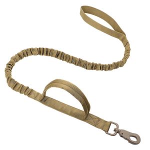 Tactical Bungee Lead for Dogs with Two Safty Handle for Small Medium Dogs