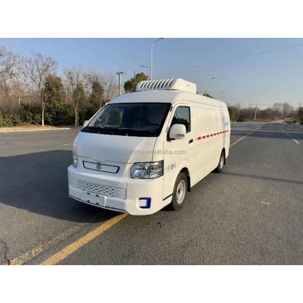 Geely E6 Pure Electric Refrigerated Truck 5 Square Fresh Food Cold Chain Truck for Bread Type Energy Green