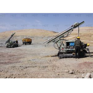 30m Depth Hydraulic Crawler Drilling Rig DTH Drilling Machine