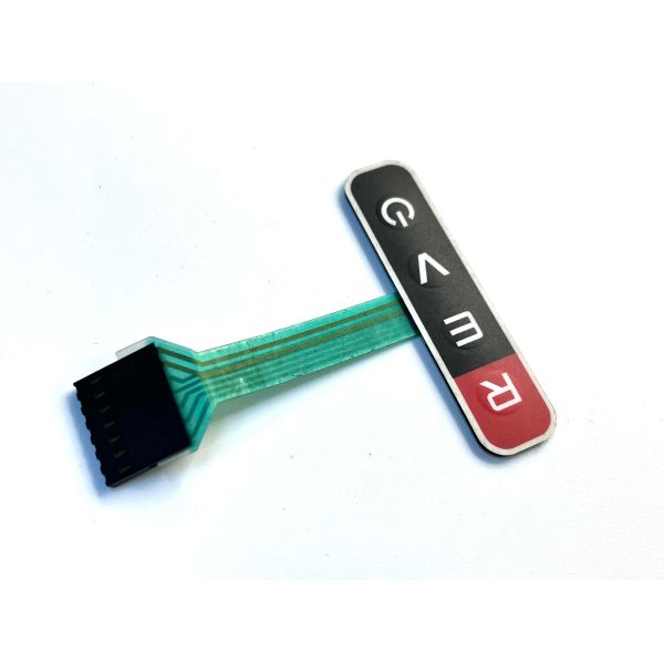 Key Pad Instrument Membrane Keypad With 2.54MM Pitch Female Connector