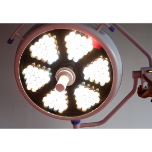 140W 140000 Lux Shadowless LED Operating Room Lights With Ceiling Mounted