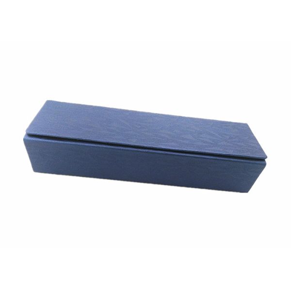 Buy Rectangle Iron Optical Glasses Case Dark Blue Handmade Eyeglass Case at wholesale prices