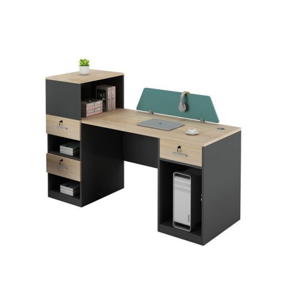 ISO9001/ISO14001 Certified Staff Desk and Chair Combination for Customizable