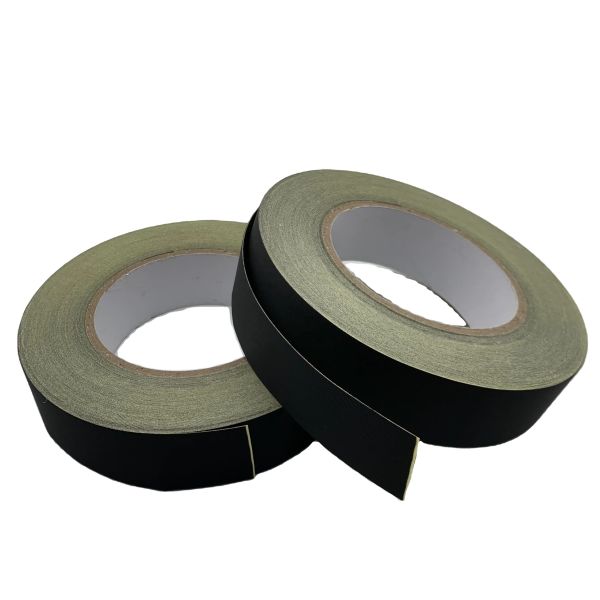 Buy Black and white flame-retardant acetate fabric self-adhesive tape at wholesale prices