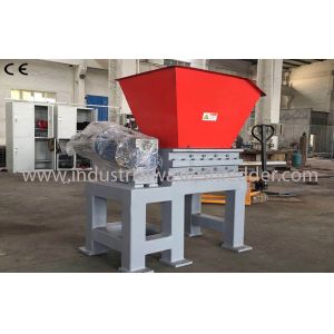 Dual Shaft Small Plastic Shredder Machine , Plastic Bottle Shredder Machine