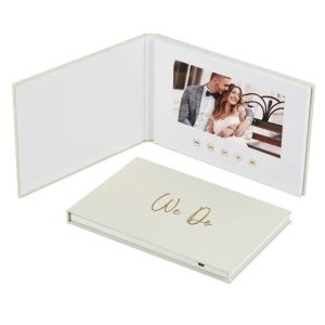 Buy cheap Digital photo album with video player we do wedding video book video album book from wholesalers