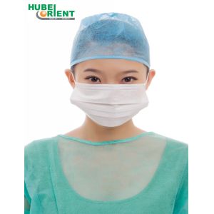 China Non-Woven Disposable Odorlees Facemask 3ply With Earloop white/blue/green on sale