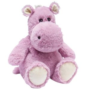 Sitting Pose Purple Hippo Plush Toys