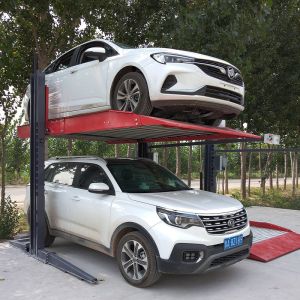 China 2 Post Hydraulic Car Parking System Auto Lift Home Garage 2.2kw on sale