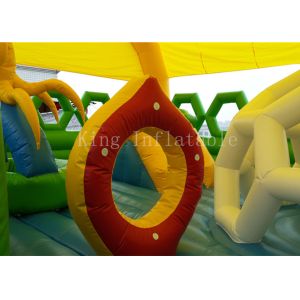 0.55 PVC Tarpaulin Bouncer Castle Outdoor Inflatable Amusement Park