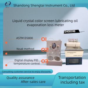 Quality Liquid crystal color screen lubricating oil evaporation loss meter metal bath heating SH0059B for sale