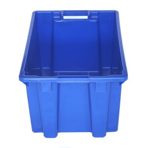 Nested Height 60mm Plastic Crate for Space-Saving and Organized Storage 600*395