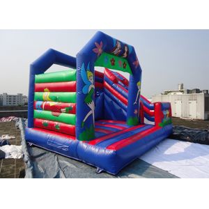Castle Type Inflatable Princess Castle With Slide / Inflatable Jumping Castle