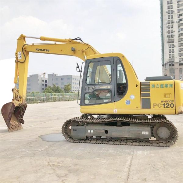 Japan Original 12 Ton Used Komatsu PC120 6E Excavator with 0.5m3 Bucket Capacity