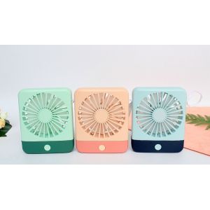 Square Table 5V Mini Usb Desk Fan 9.5*12CM with 4 Speed Levels