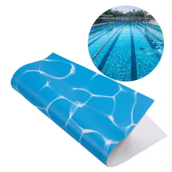 Buy 1000D Customized Design 2000gsm 14m Width 0.6mm 0.7mm 0.8mm Thickness Vinyl PVC Tarpaulin Rolling for Swimming Pools at wholesale prices