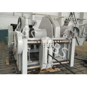 Smooth Drum Spooling Device Winch / Wire Rope Ranging Device Winch