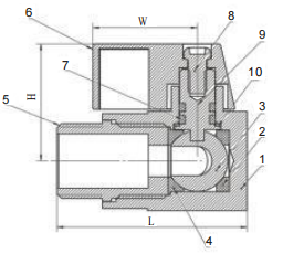 Mini Ball Cylinder Solenoid Valve 1/8 Inch 1/4 Inch 3/8 Inch 1/2 Inch